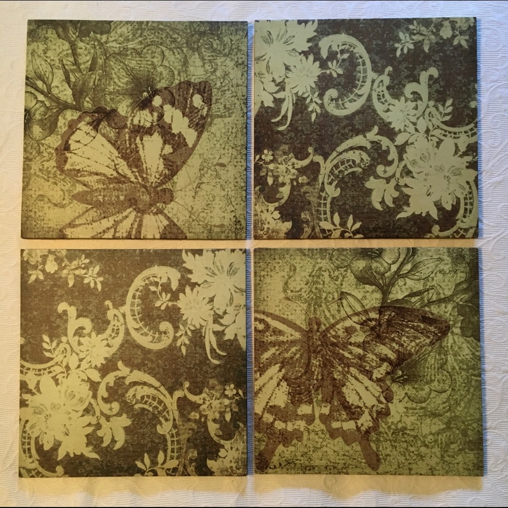 Set of Four Canvas Wrapped Prints